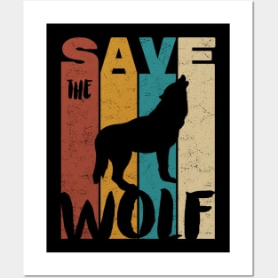 Save The Wolf Posters and Art